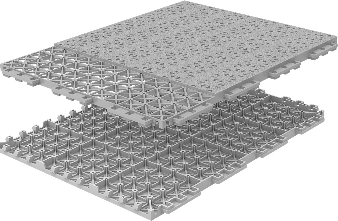 Q6 Rectangle Sports Floor Appearance